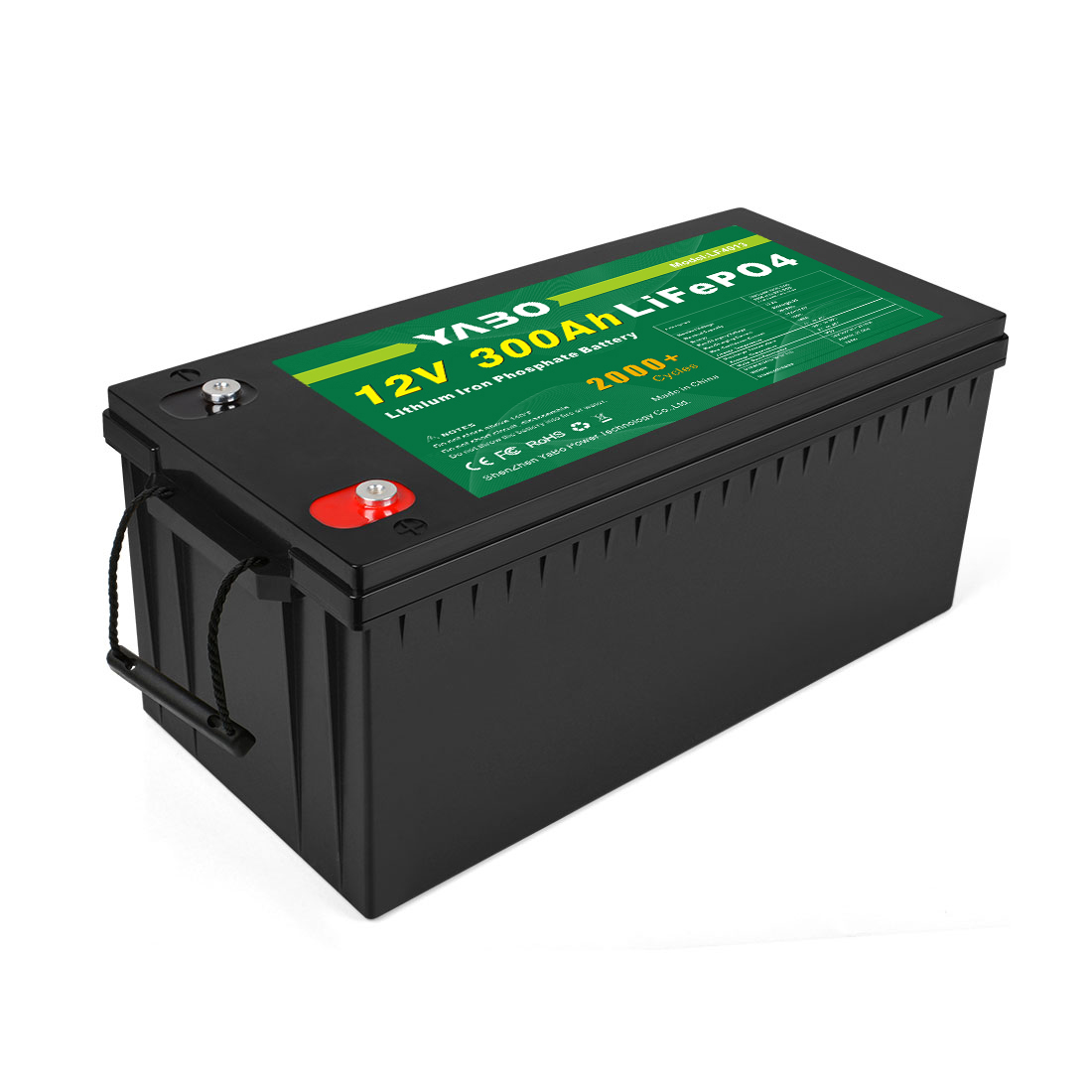 12V 300Ah LiFePO4 12V Cells for Electric Boats Energy